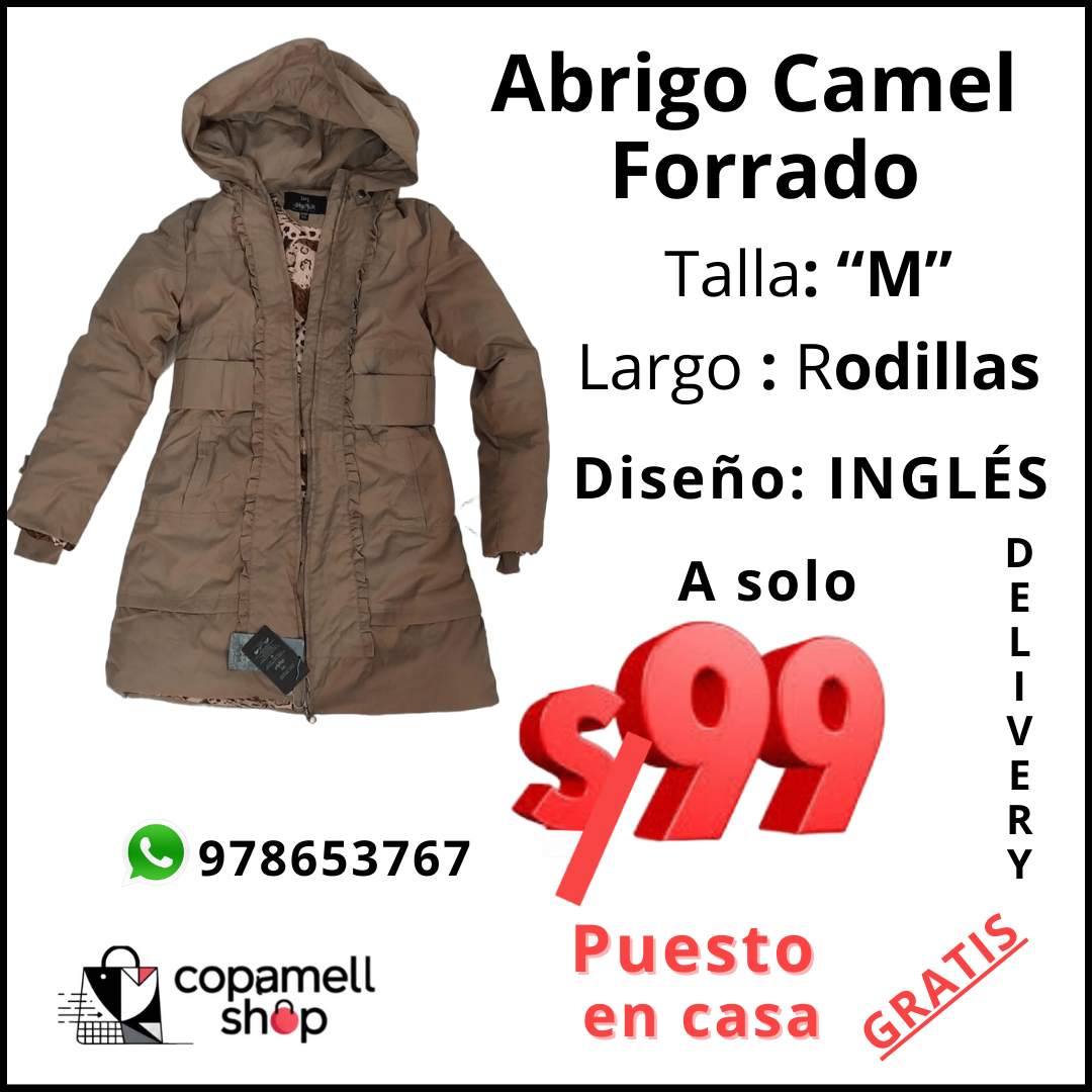 ABRIGO FORRADO LARGO