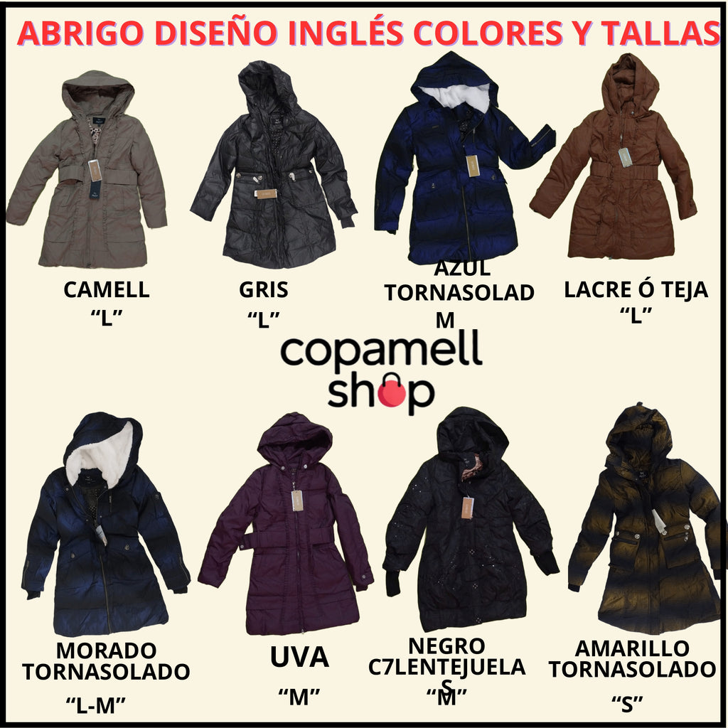 ABRIGO FORRADO LARGO