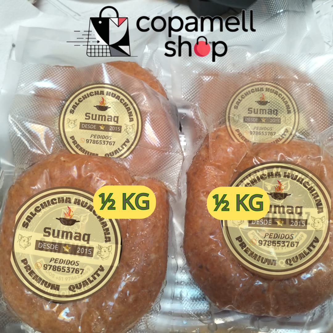 Salchicha Huachana Artesanal - 100% Natural y Tradicional