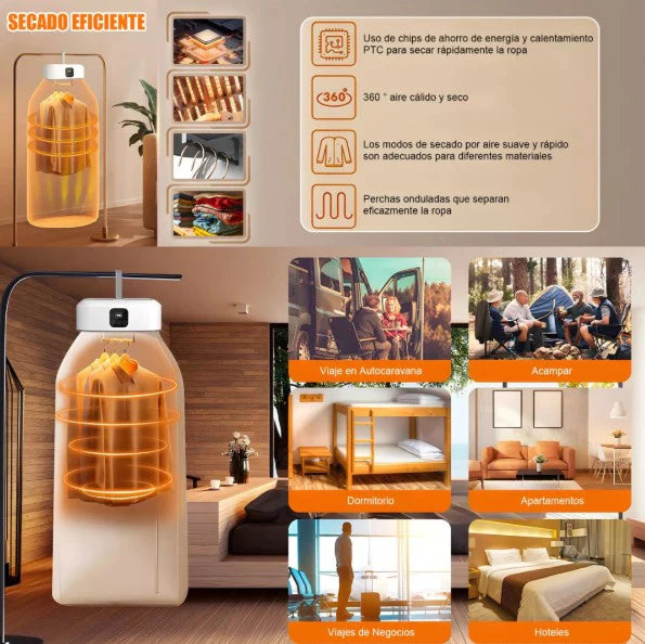 SECADOR DE ROPA INTELIGENTE | HANGING DRYER